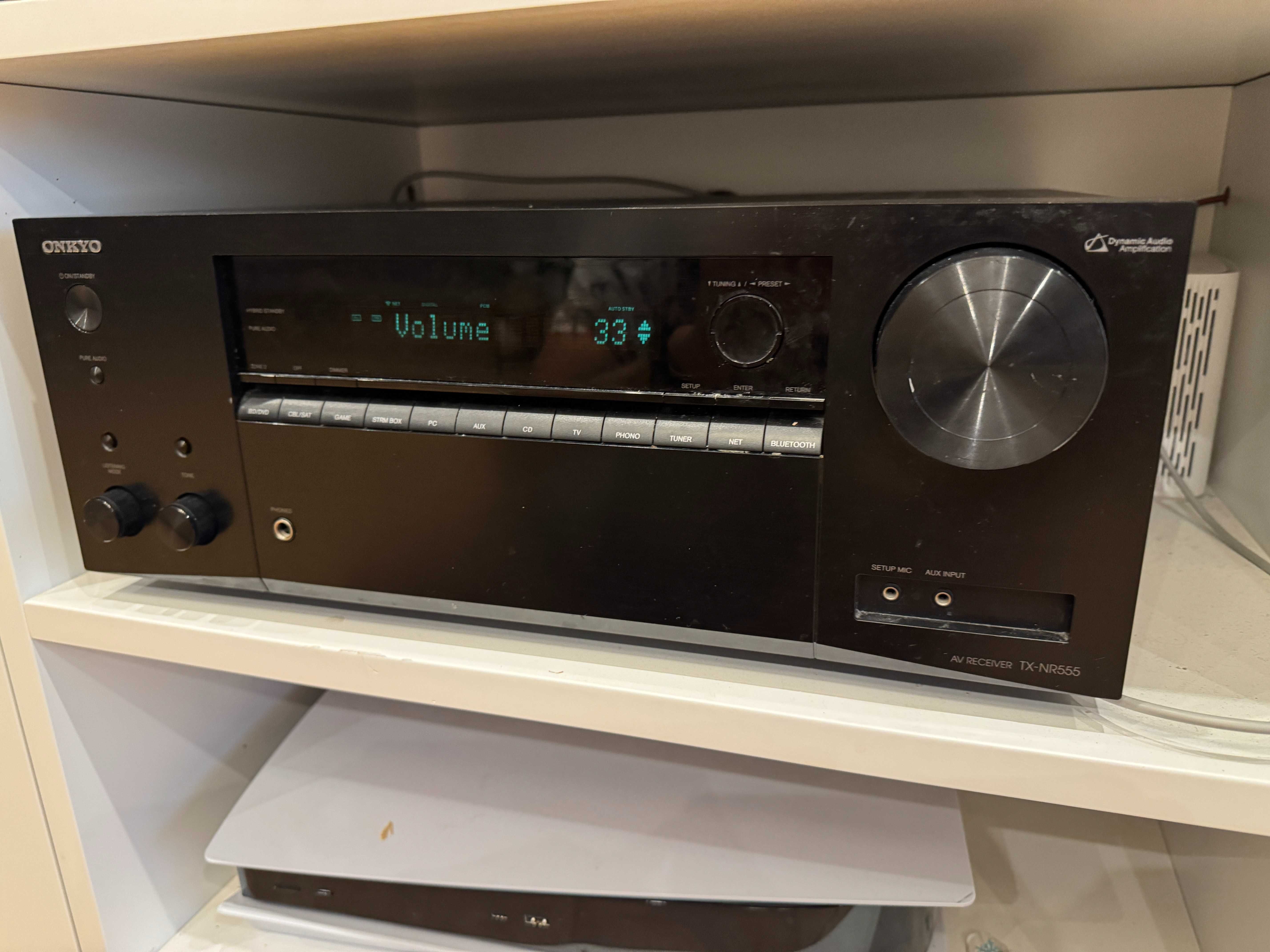 Zestaw Audio: Kolumny Klipsch R-24F + Amplituner Onkyo TX-NR555