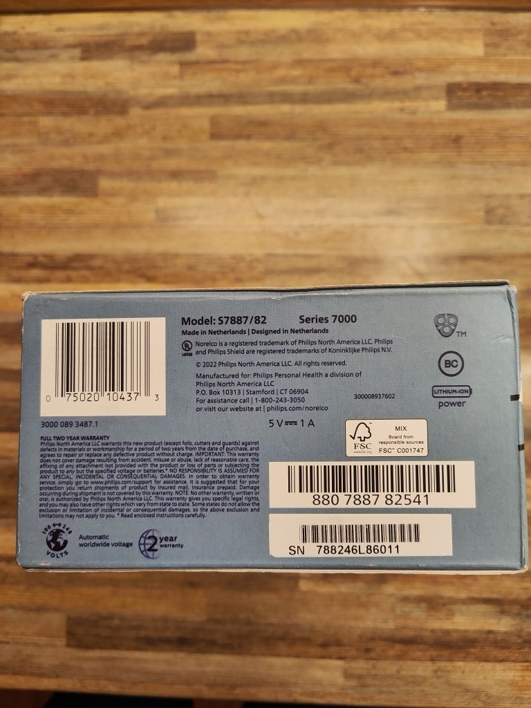 Бритва Philips S7000, модель  S7887/82 Оригинал !!!