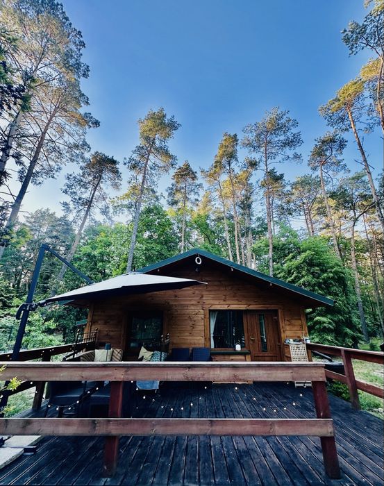 Domek na wynajem zegrze sauna