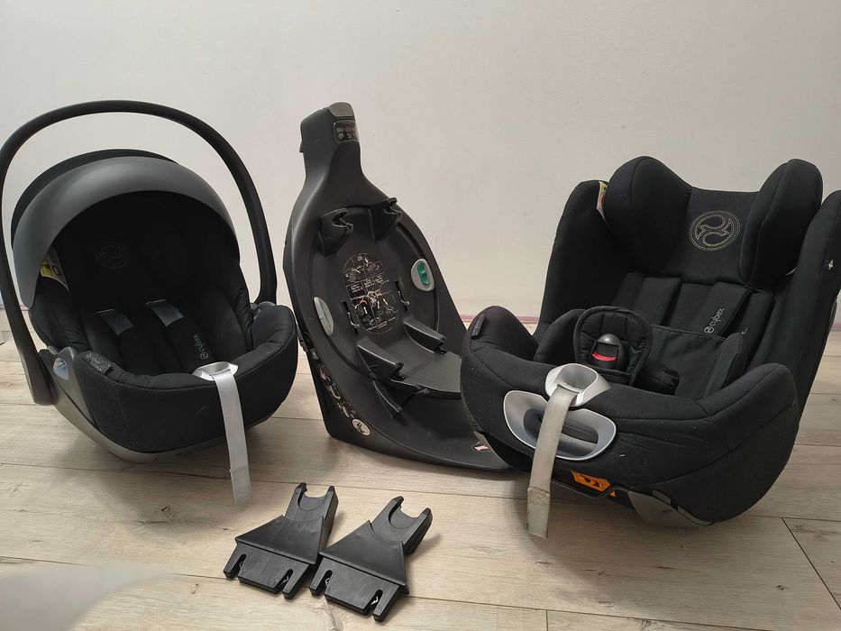 Foteliki cybex cloud z i strona z + baza obrotowa