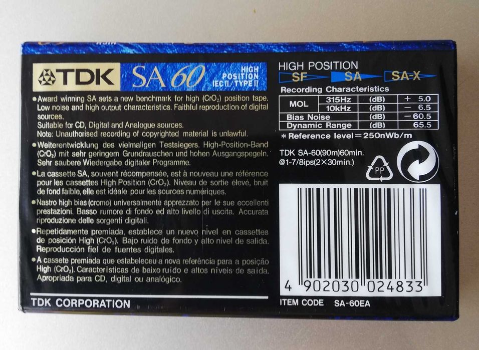 Kaseta magnetofonowa