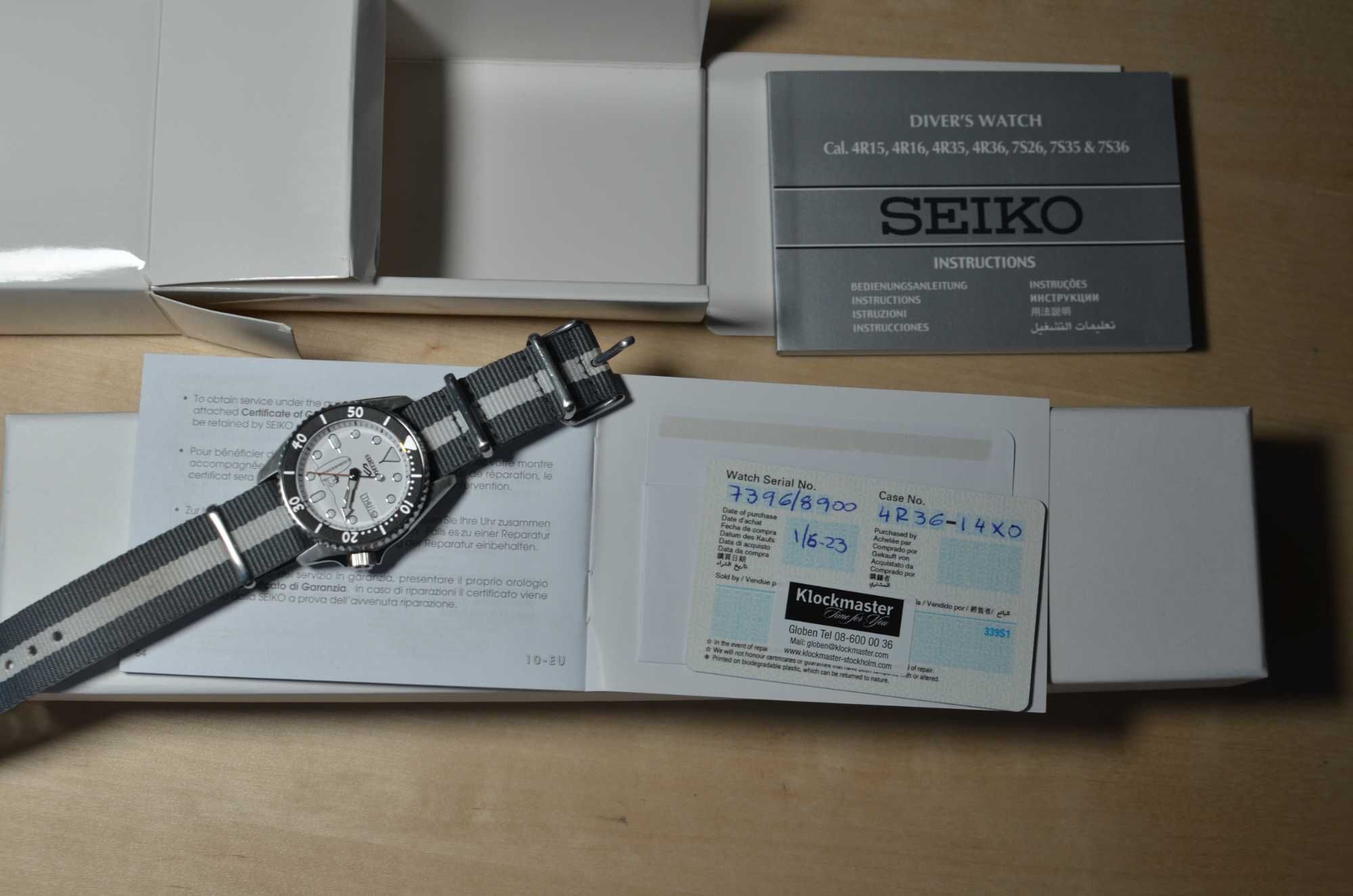 Seiko 5 Sports Snoopy Limited Edition