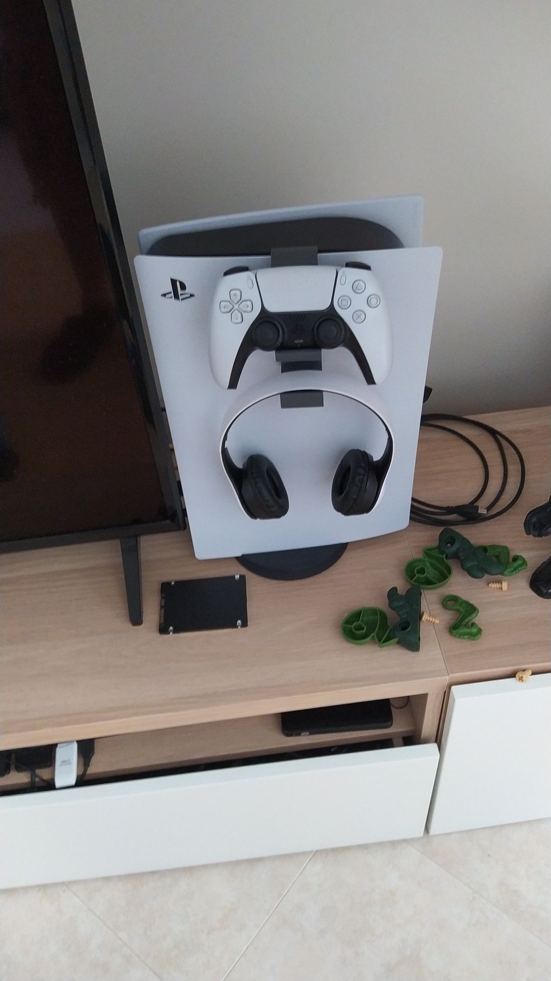 Suporte comando e auscultador PlayStation 5 Personalizado