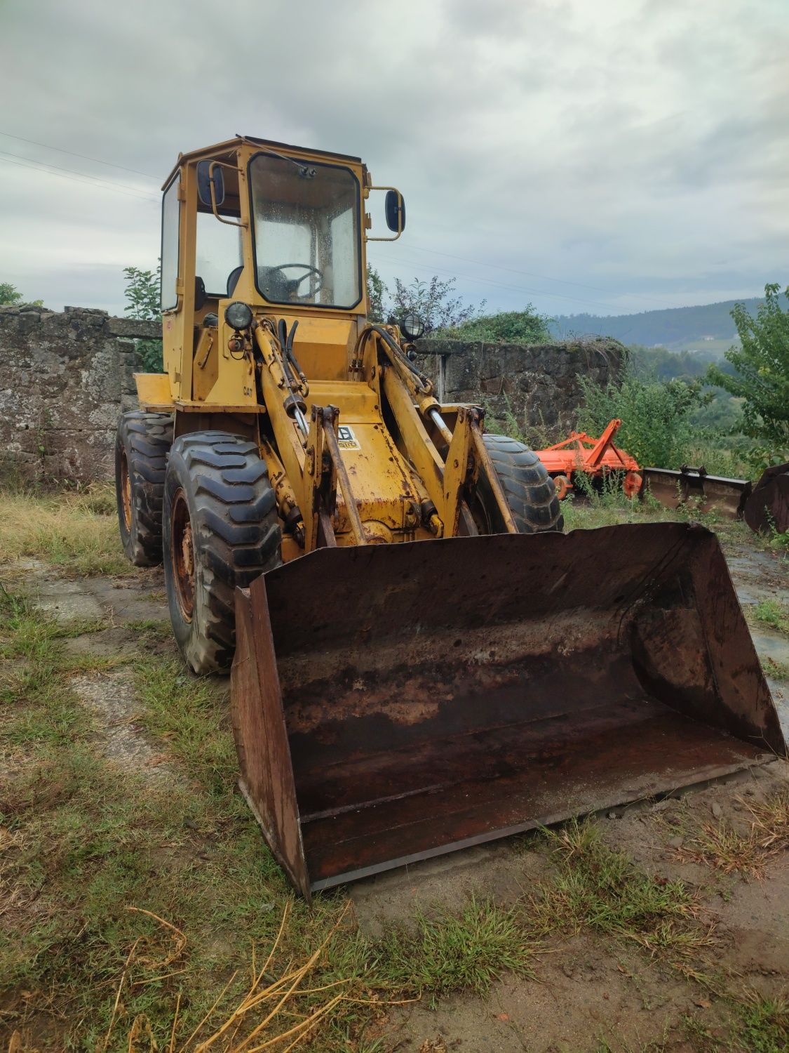 Pa carregadora _Caterpillar 910