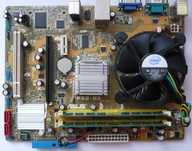 Płyta główna ASUS P5G-MX+procesor+pamięć ram.