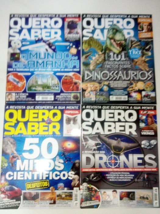 16 revistas: QUERO SABER