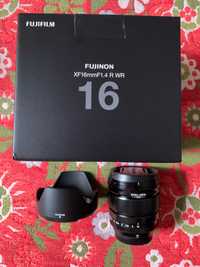 Fujifilm xf 16mm f 1.4 r wr - mt bom estado