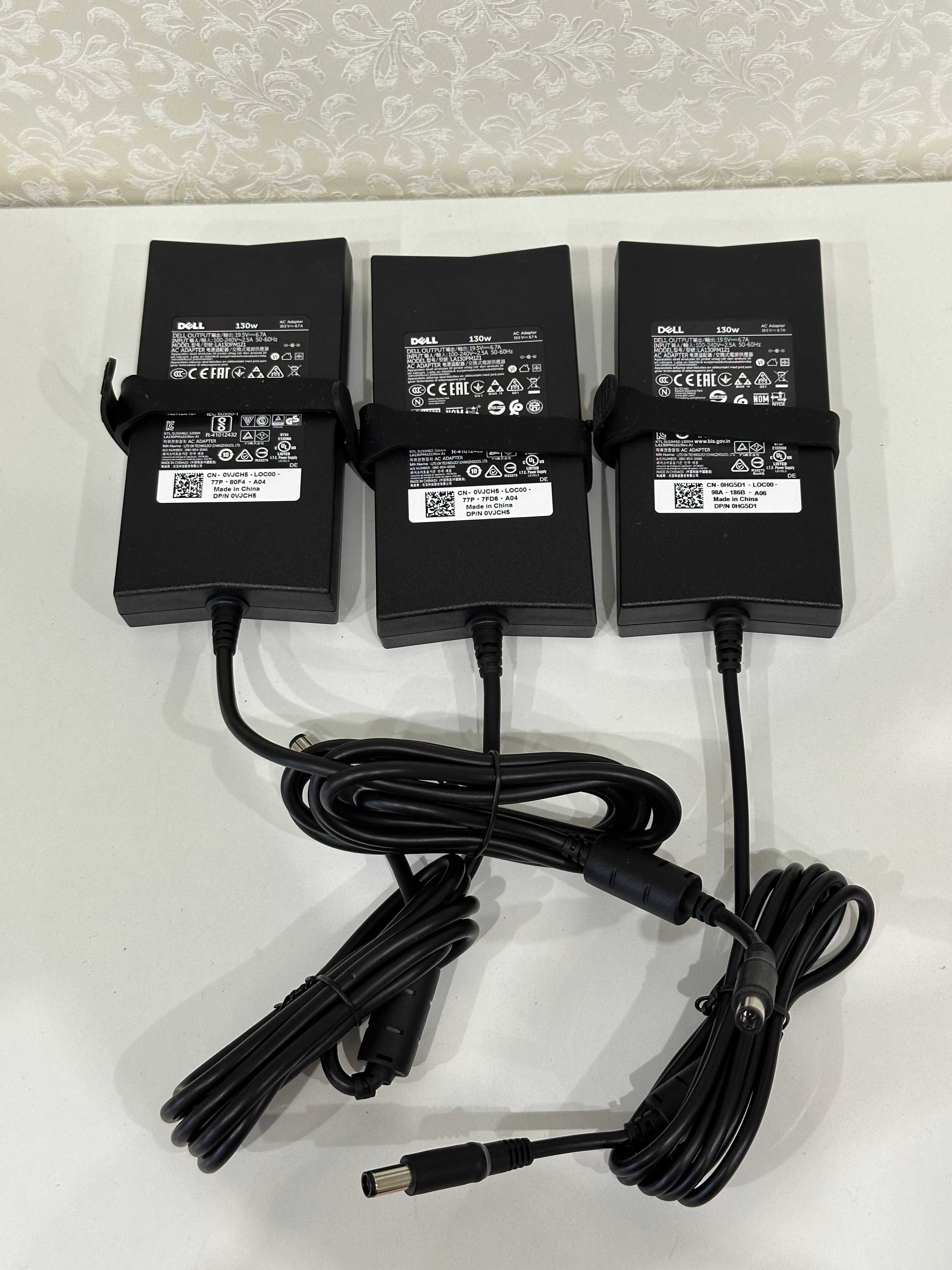Блок живлення зарядка, оригінал Dell 130W 19,5V 6.7А 7.4 x 5 мм