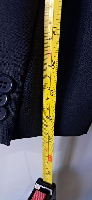 Fato de homem azul escuro tamanho 44 (14-16 anos)