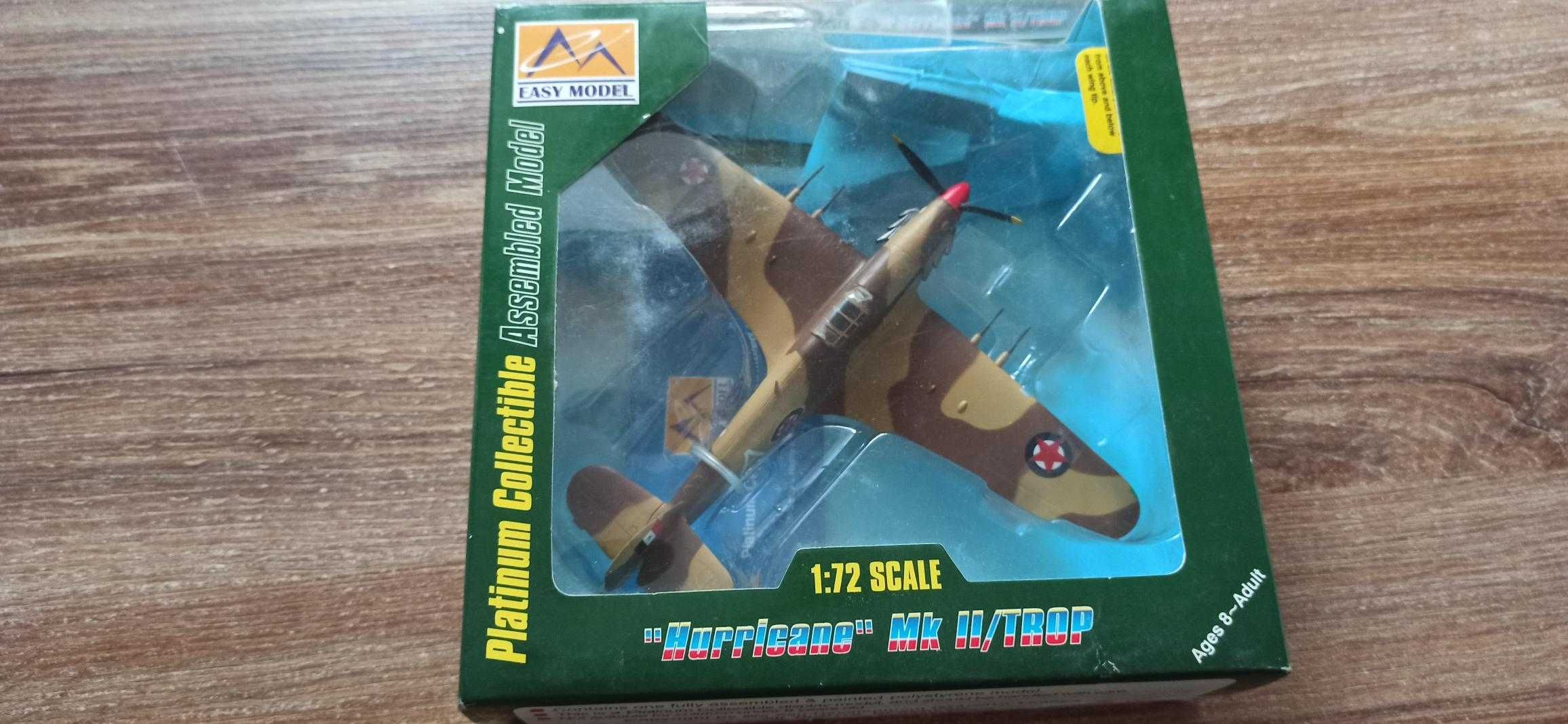 Model samolot Hurricane Mk II Easy Model 1