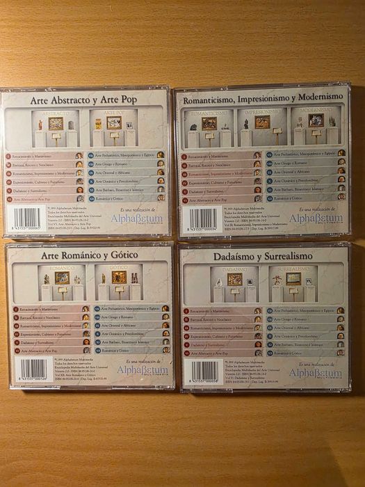 Enciclopedia Multimedia del Arte Universal em CD-ROM