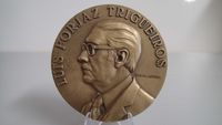 Medalha de bronze de Luis Forjaz Trigueiros