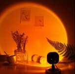 luz de por do sol