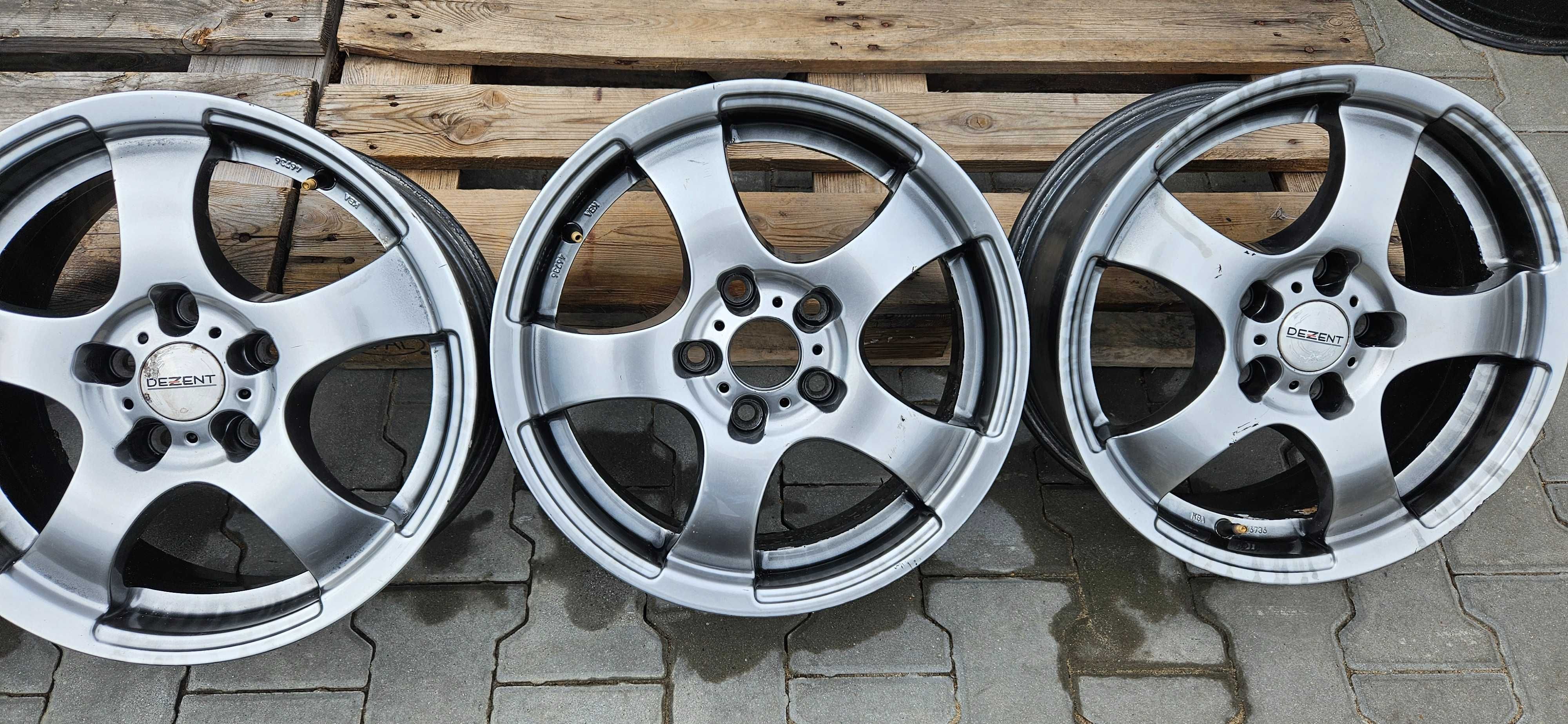 Felgi 16 cali Dezent 7jx16 5x114.3 et40 Fi70