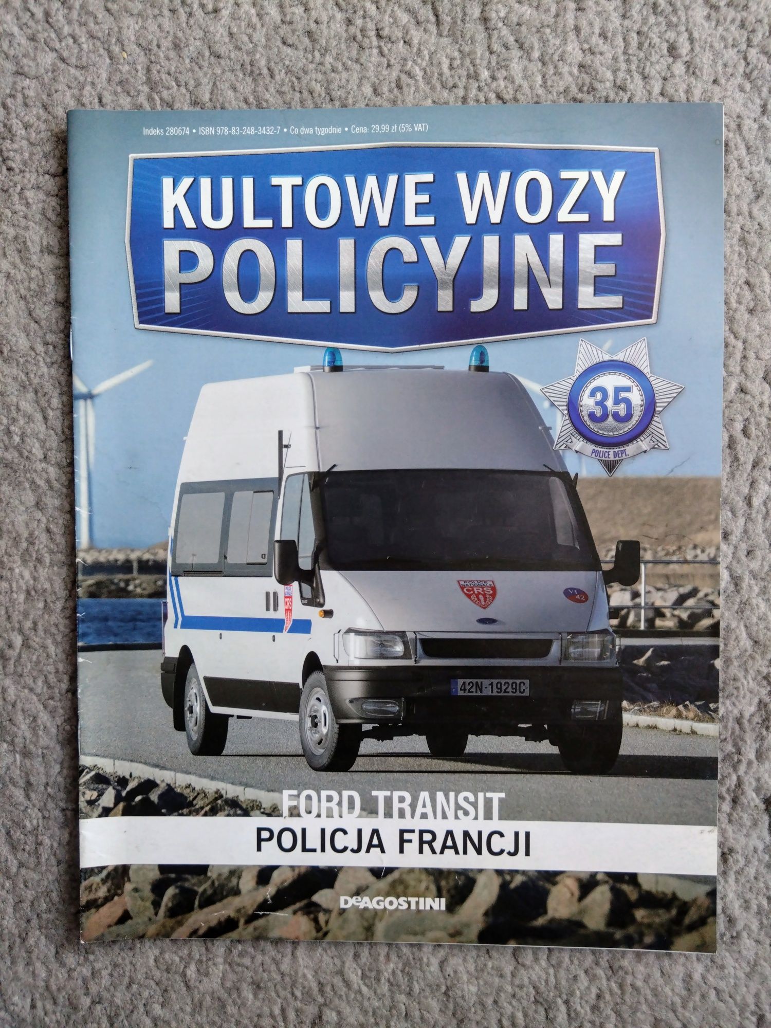 Kultowe Wozy Policyjne nr 35 - Ford Transit Policja Francji