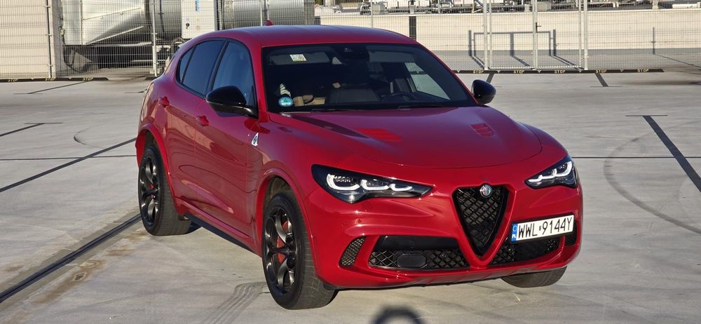 Alfa Romeo Stelvio 2.9 V6 Bi-Turbo Quadrifoglio Q4, 510KM, gwarancja, idealna
