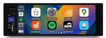 Radio 1 din Android Auto CarPlay bezprzewodowe + 2 piloty IR z sterown