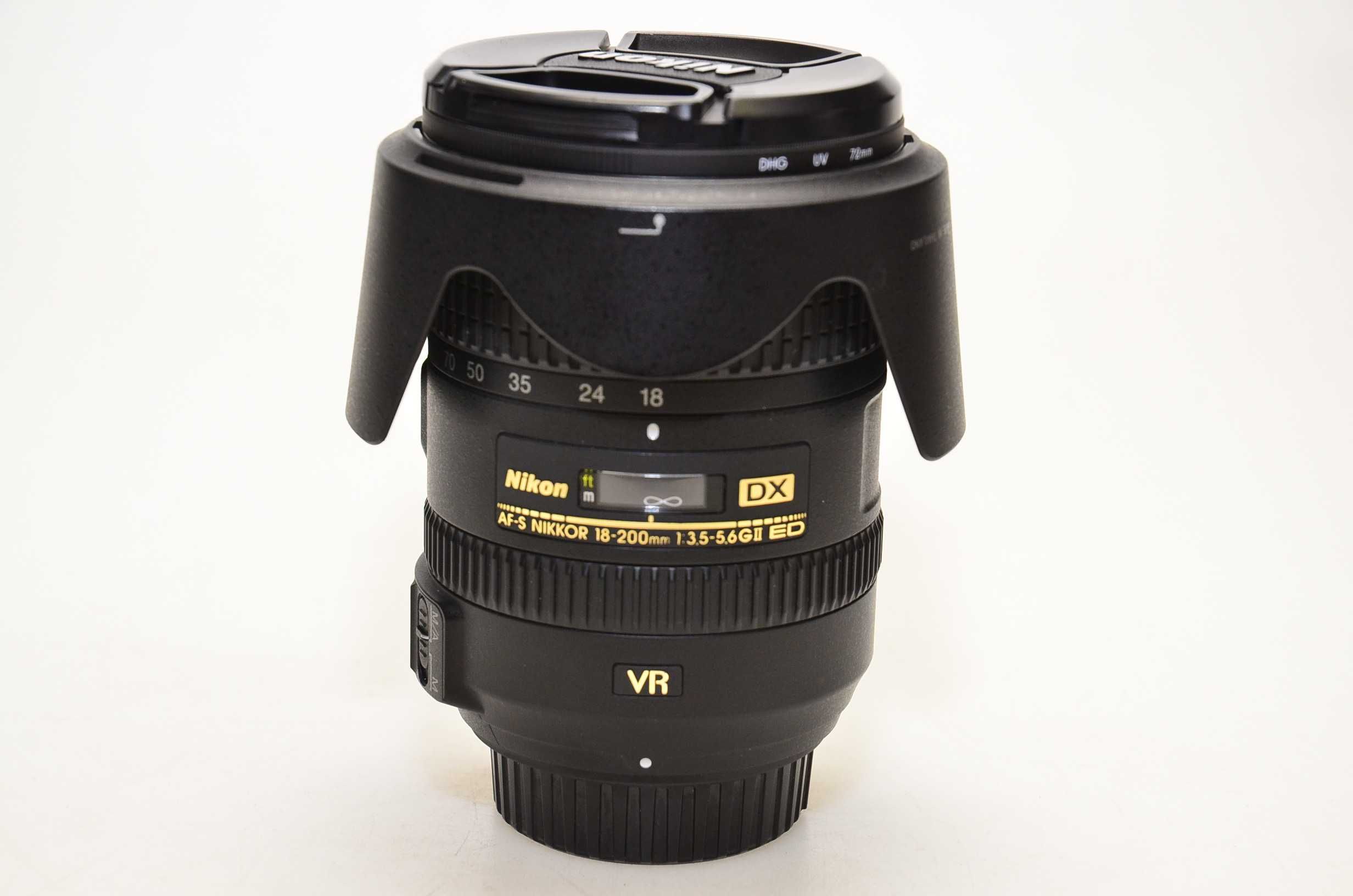 Obiektyw Nikon F Nikkor 18-200mm f/3.5-5.6 G IF-ED AF-S VRII DX