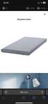 Materac AGOTNES ikea. 90/200