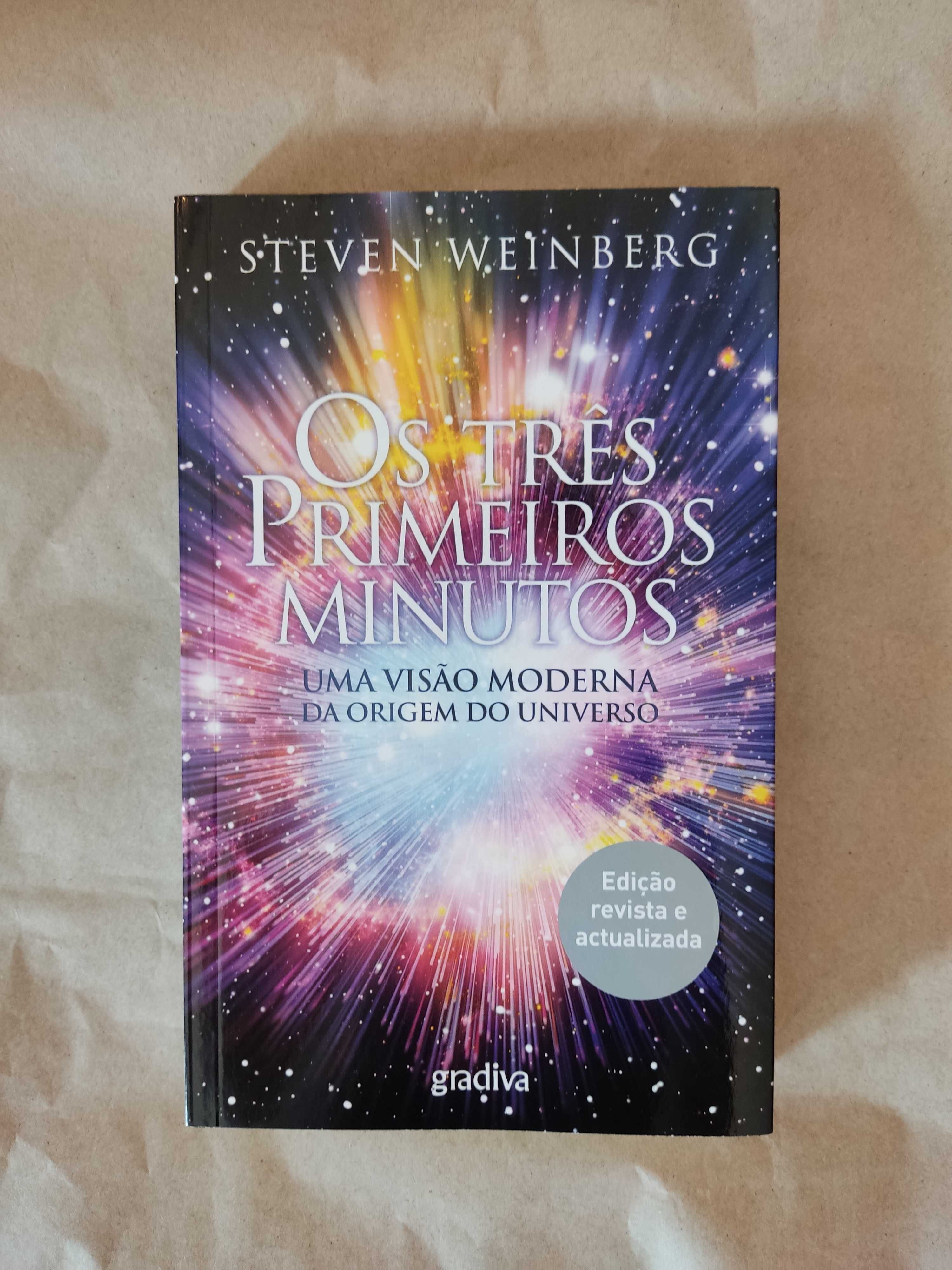 livros Espaço Steven Weinberg Química no Feminino João Paulo André