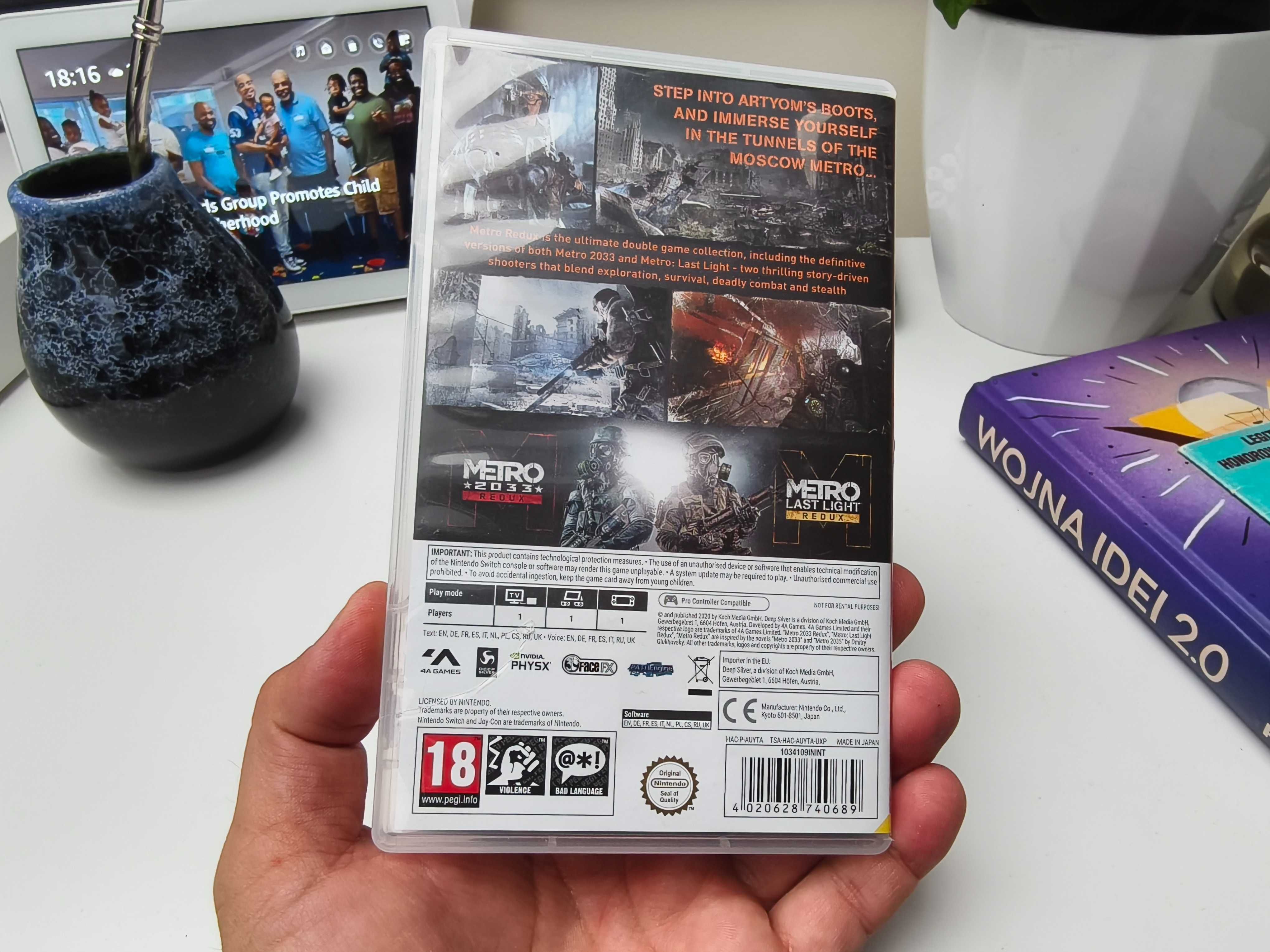 METRO Redux Nintendo Switch JAK NOWA napisy PL