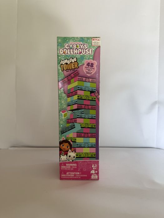 гра дженга для дівчинки Ляльковий будиночок Габбі