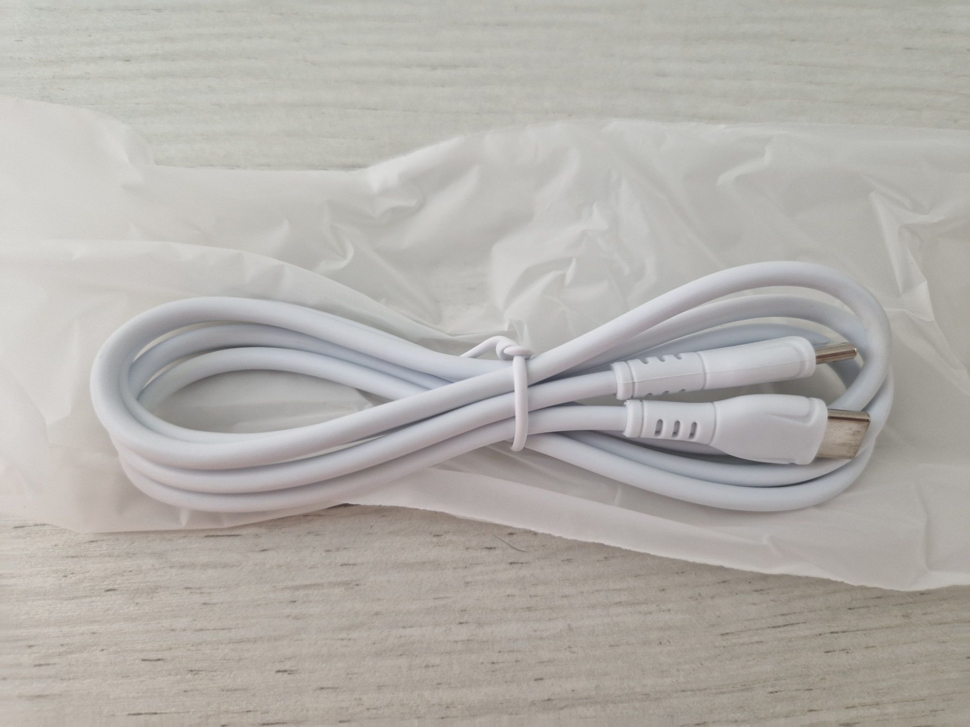 Borofone Kabel BX51 Triumph - Typ C na Typ C - 60W 1 metr biały