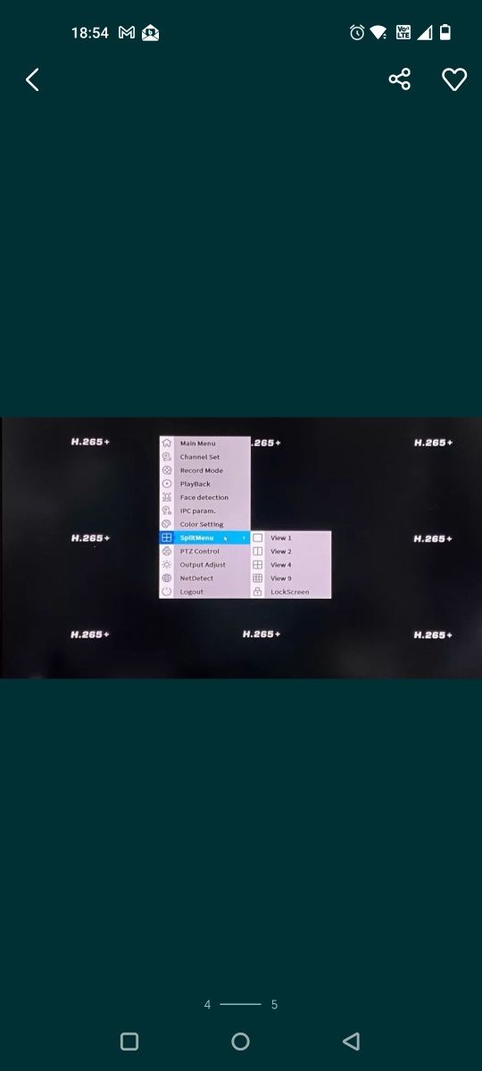Rejestrator NVR IP Ethernet Wifi 4K 9CH Onvif do monitoringu