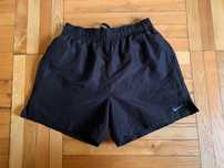Отличные мужские спортивные пляжные черные шорты Nike оригинал