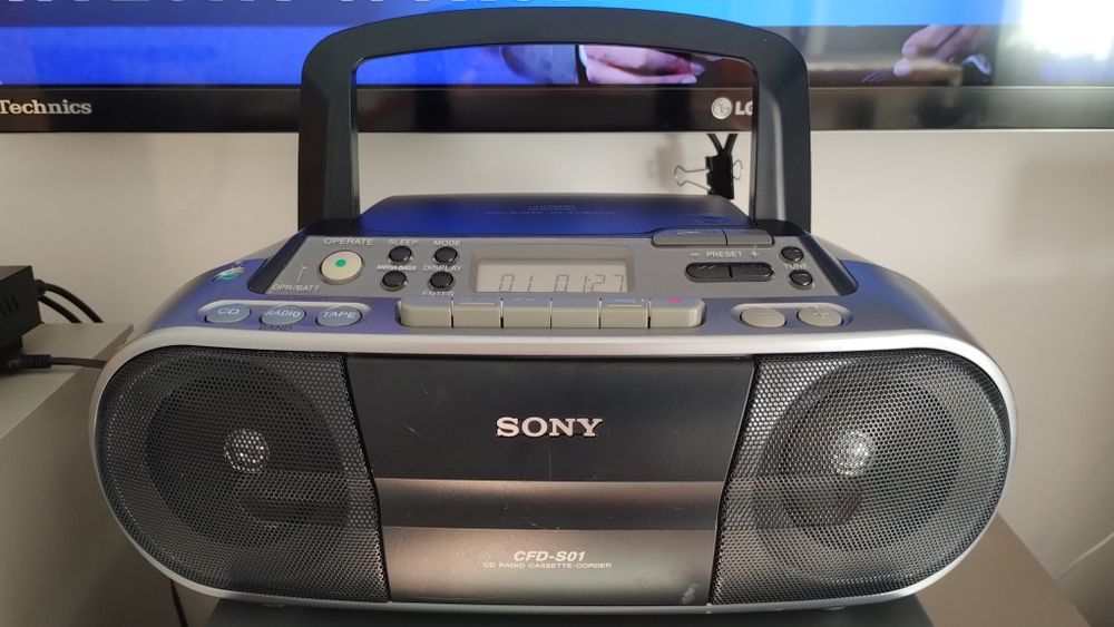 CFD-S01 radiomagnetofon Sony z cd