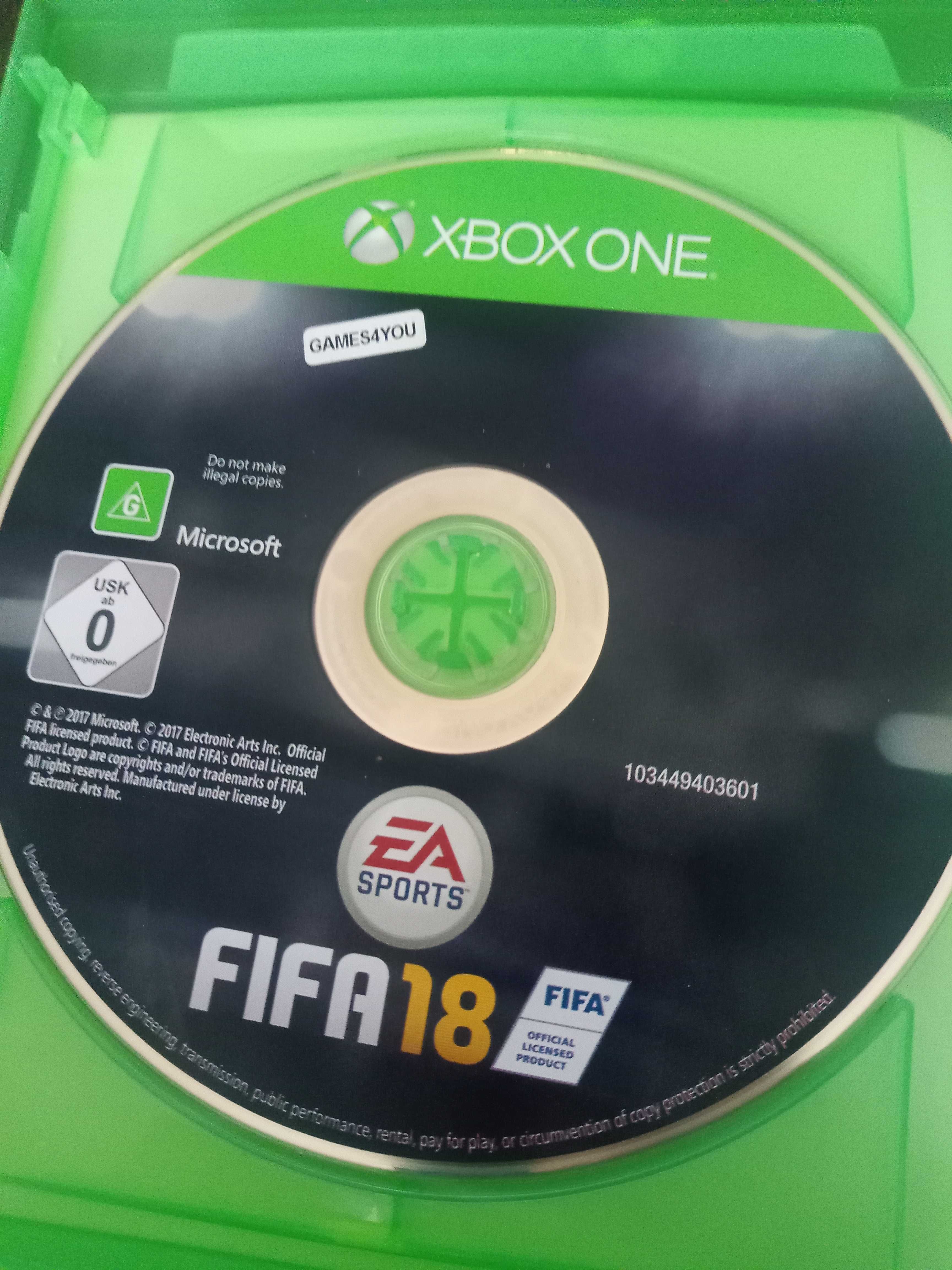 fifa 18 Xbox ONE