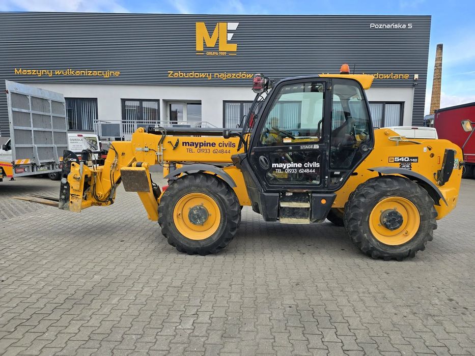 JCB 540-140  Ładowarka teleskopowa JCB 540 - 140 2021 rok
