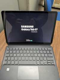 Tablet Samsung S7 com capa teclado e S pen