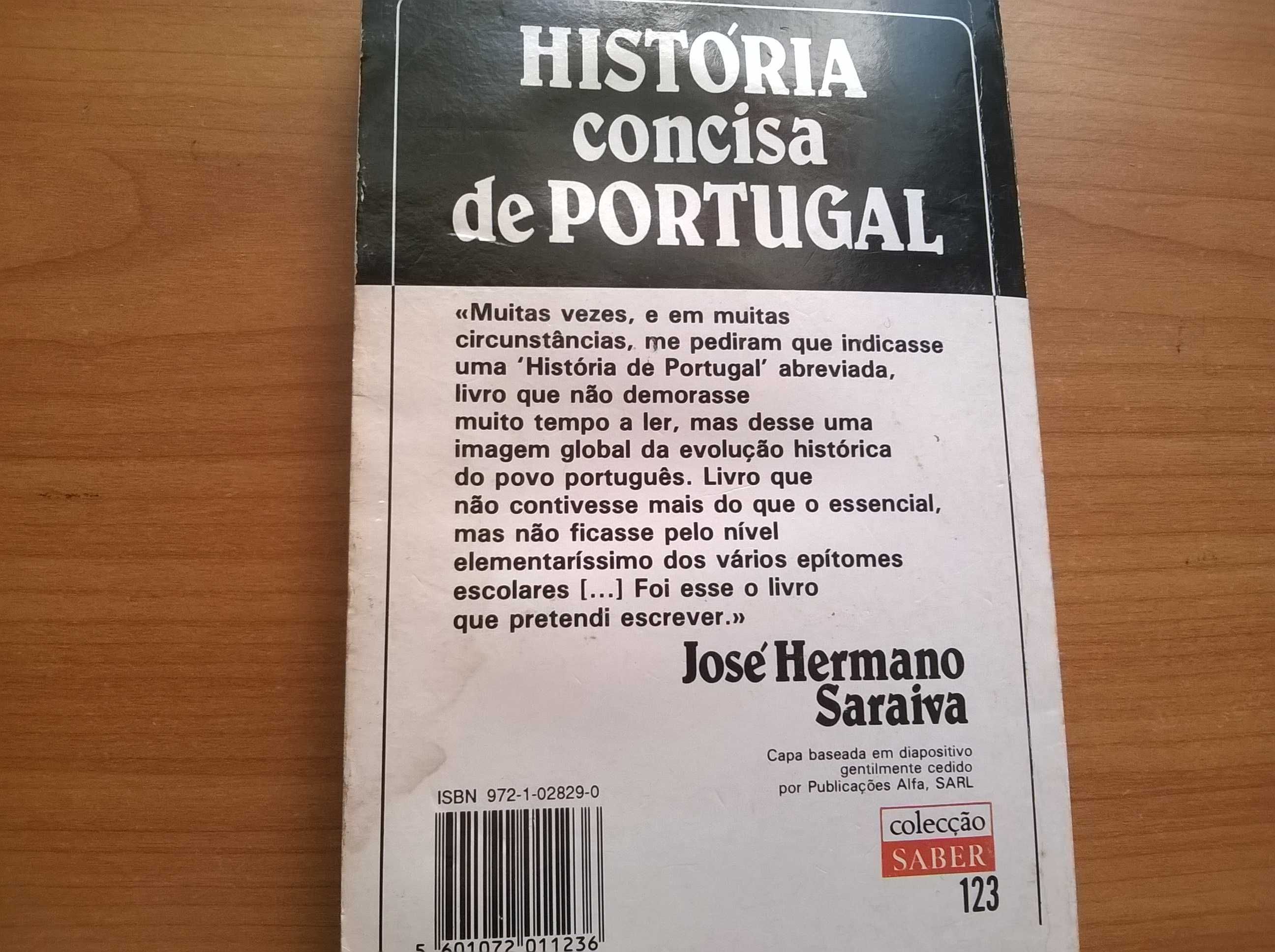 História Concisa de Portugal - José Hermano Saraiva (portes grátis)