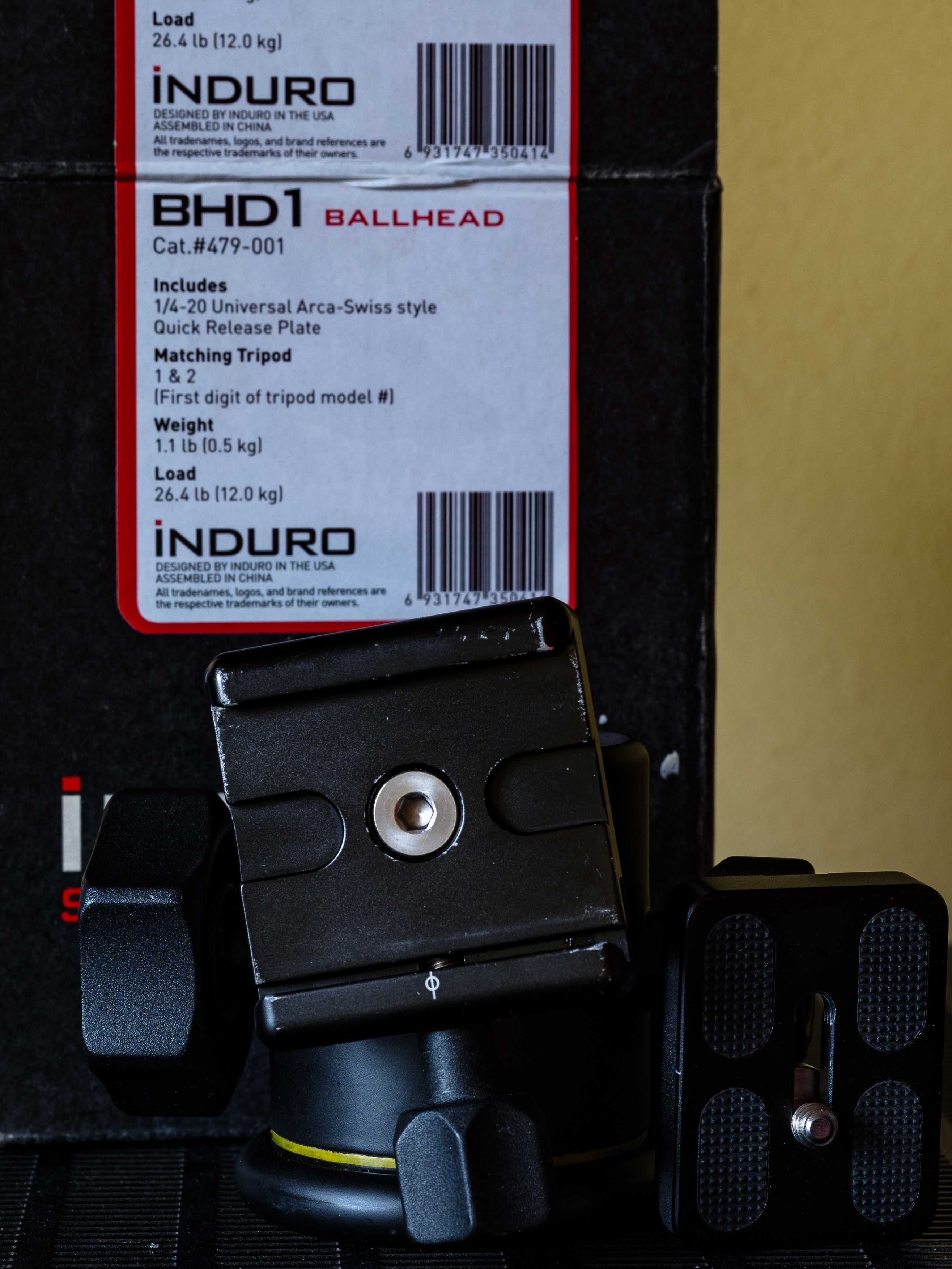 Głowica kulowa INDURO BHD1 Ballhead