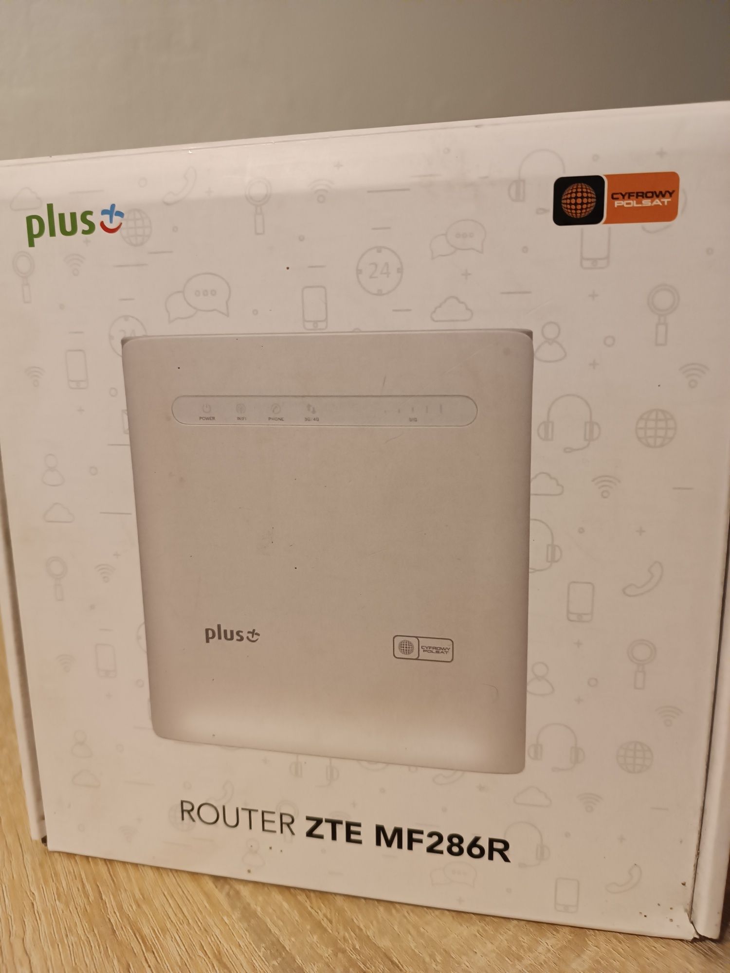 router ZTE MF286R wifi lte