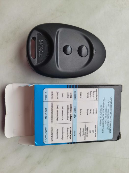 2 x Pilot CAME SPACE SP2 - CZERWONA DIODA (przeczytaj opis)