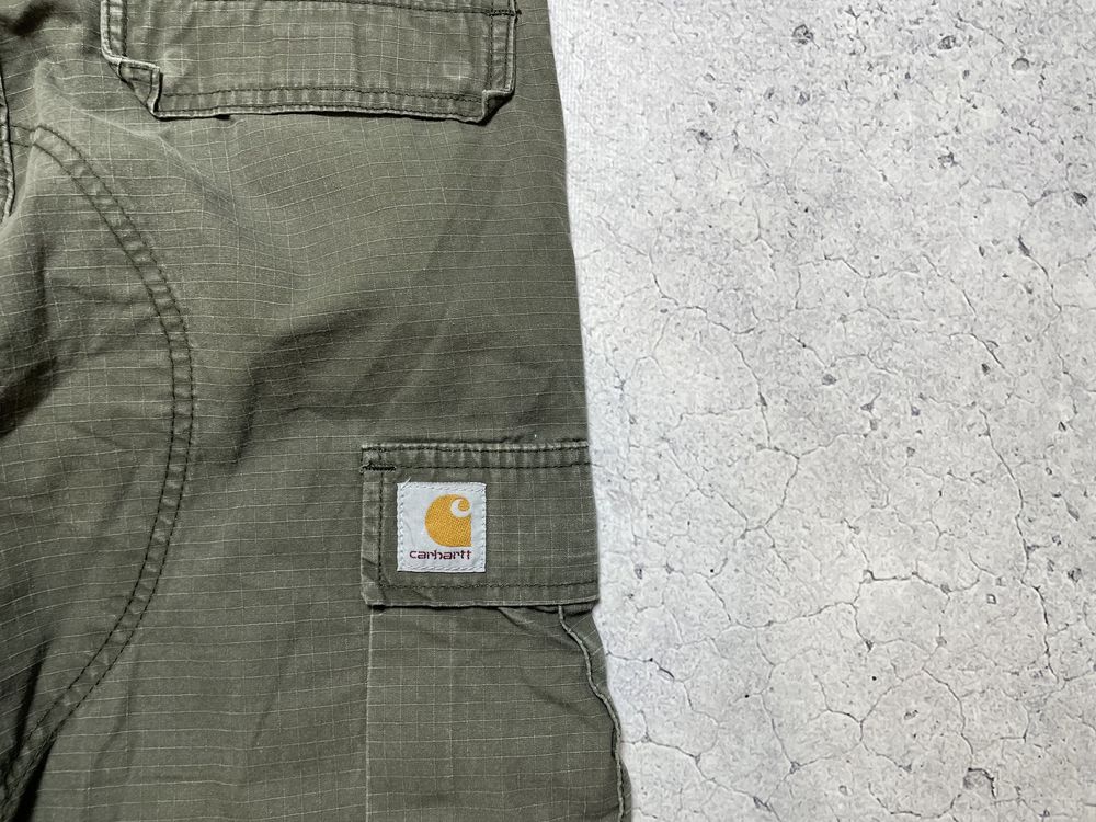 Мужские Карго Штаны Carhartt Wip На Утяжках Оригинал 28x32