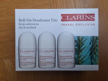 CLARINS Roll on deodorant 3szt. 3x50ml