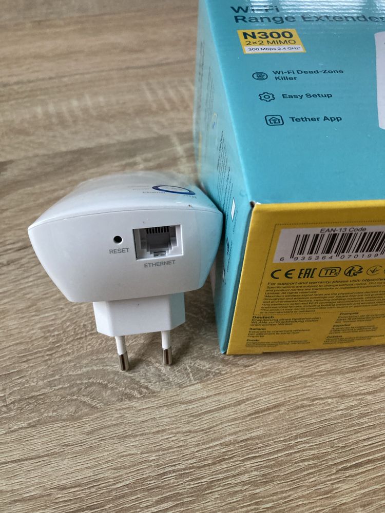 Tp-Link N300 wifi Reapeter Wzmacniacz syngalu Gwarancja