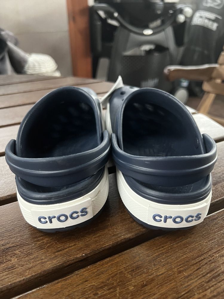 Buty crocs granatowe W8 rozm 38-39 nowe crocbandII