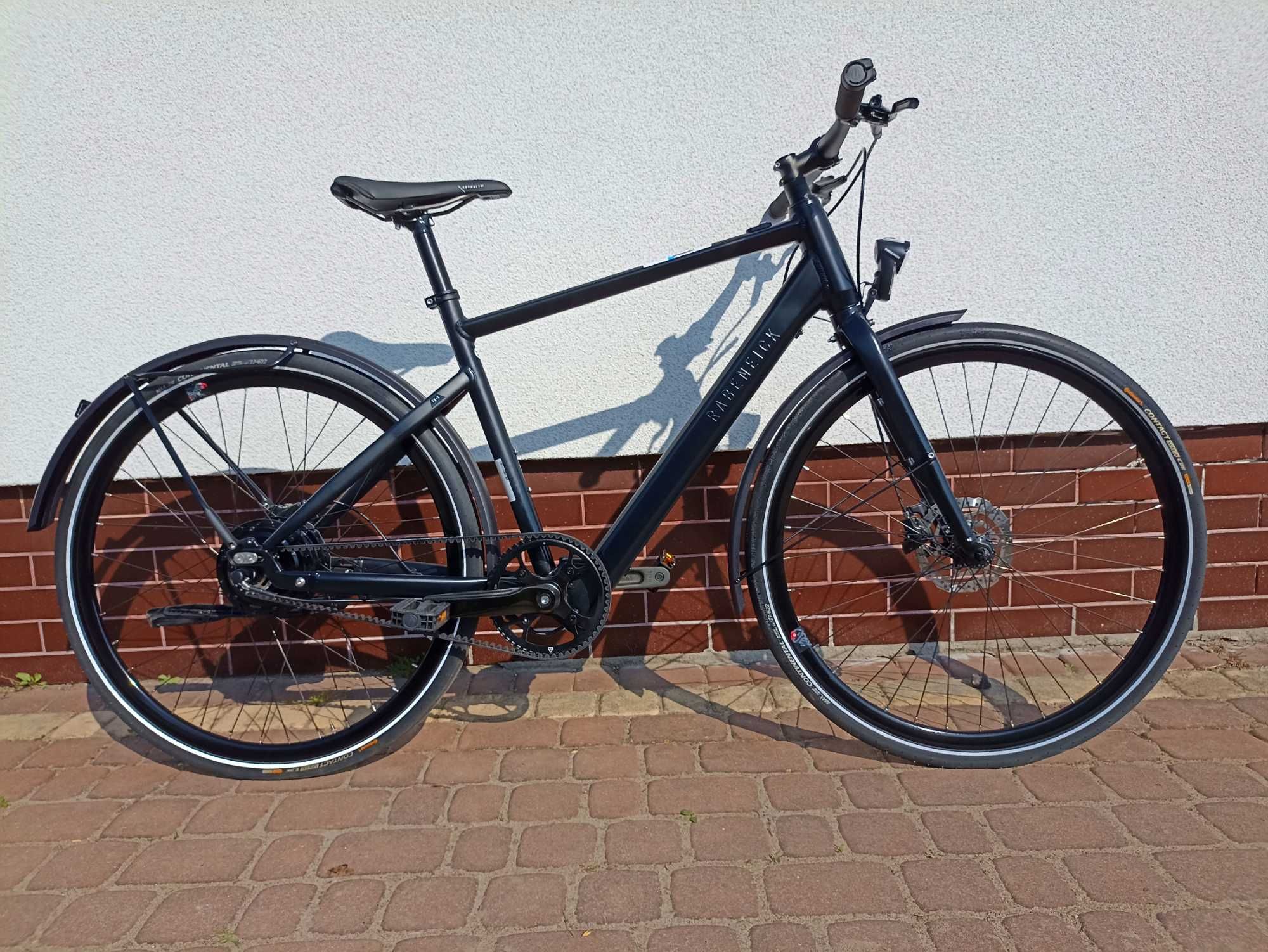 Nowy gravel e-bike Rabeneick TX-E Single-Speed Gates  -60%