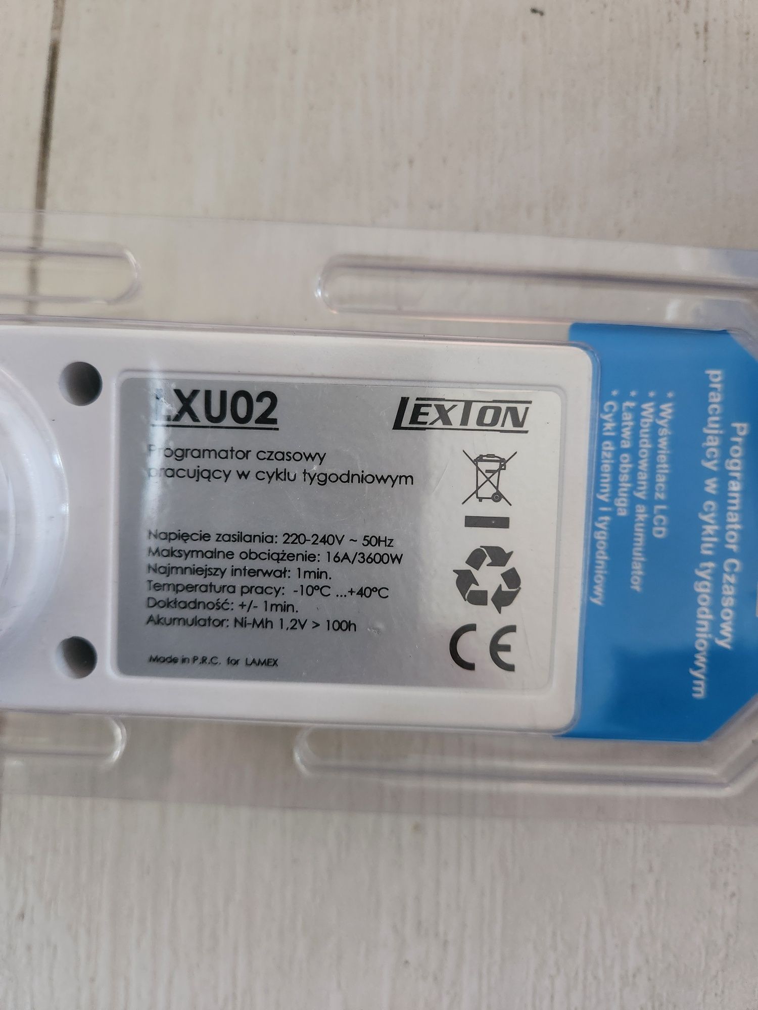 Timer programator klepsydra czasomierz zegar elektroniczny sterowanie