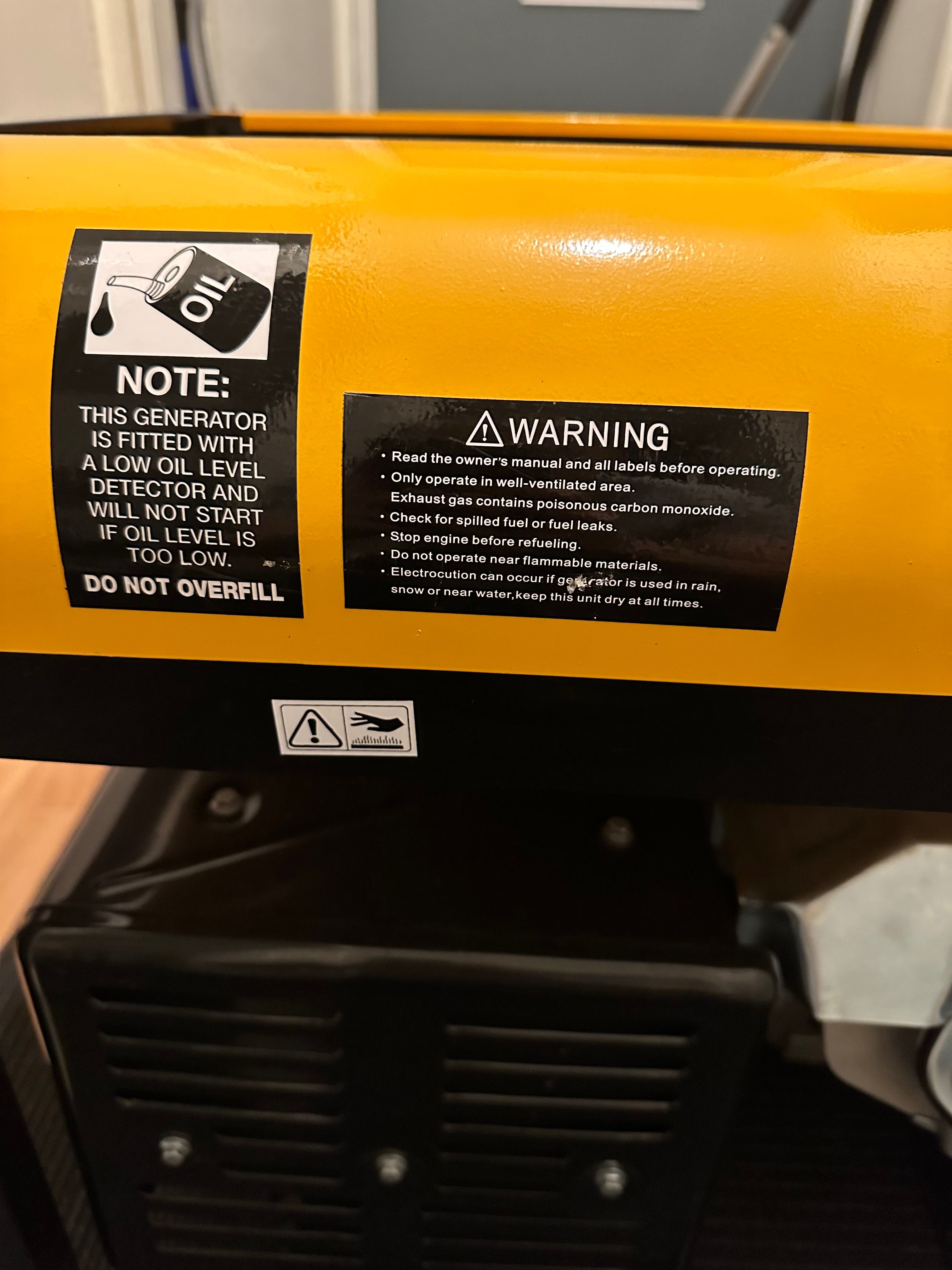 генератор Wolf power WP-5000P GENERATOR