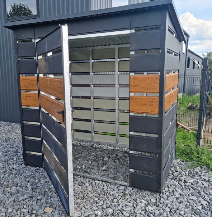 Schowek / Wiata / Altana na Narzędzia / Złoty Dąb / Garaż  – Maj-Blach