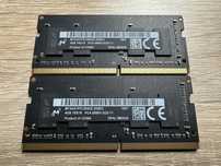 Micron 8GB 2x4GB 1RX16 PC4-2666V-SC0-11 DDR4 2666 MHz SODIMM CL19