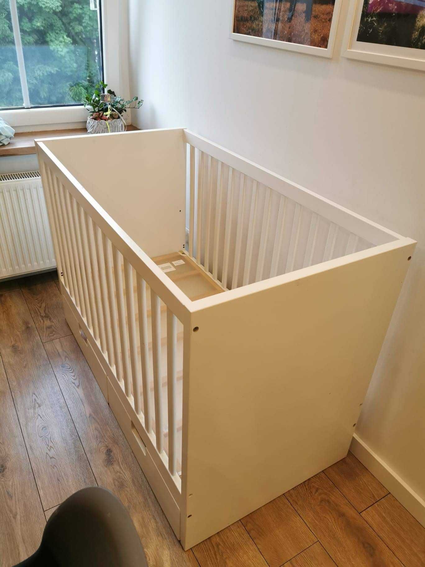 Łóżeczko niemowlęce IKEA STUVA 120x60