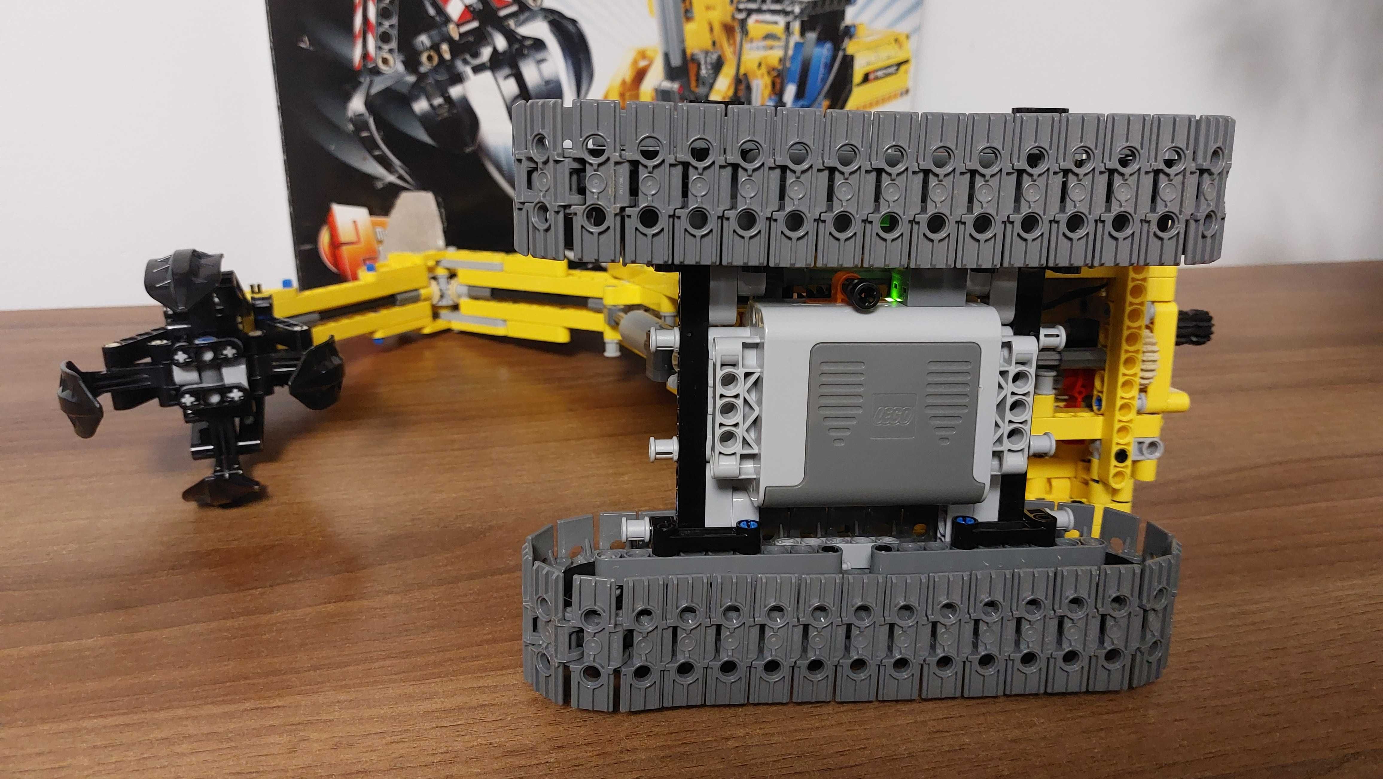 Lego Technic 42006 2w1 Koparka/Traktor + Power Functions 8293 +dodatek