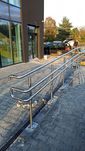 Balustrada nierdzewna inox.