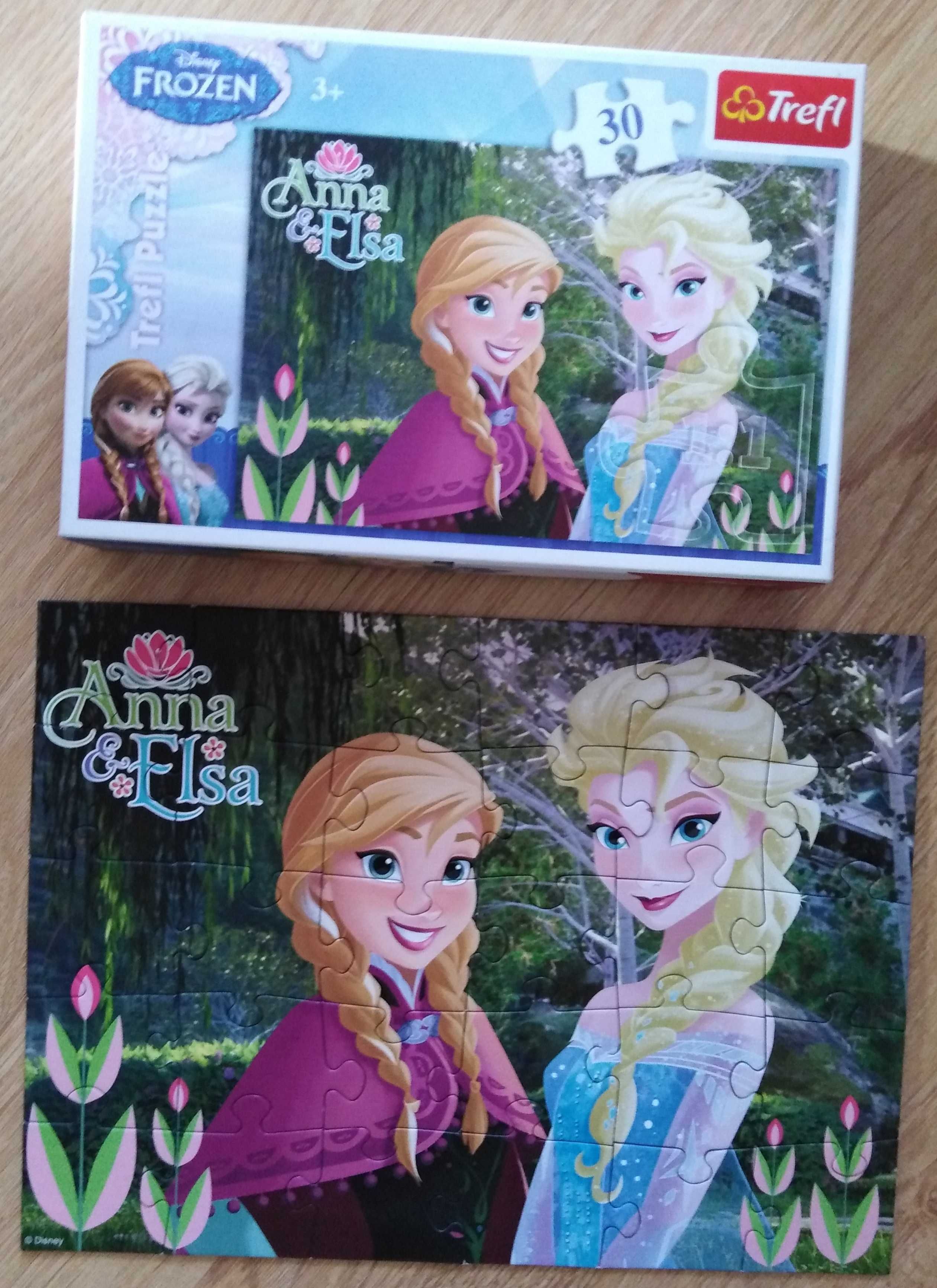 Puzzle gry Kraina Lodu